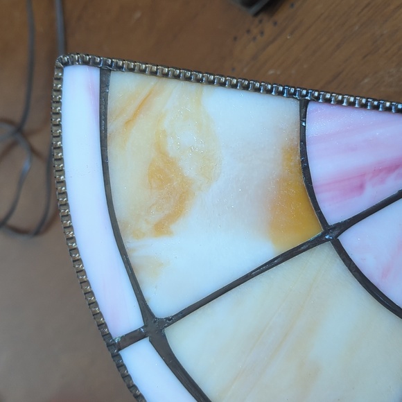 Strained Glass Fan accent/night light - Picture 6 of 15